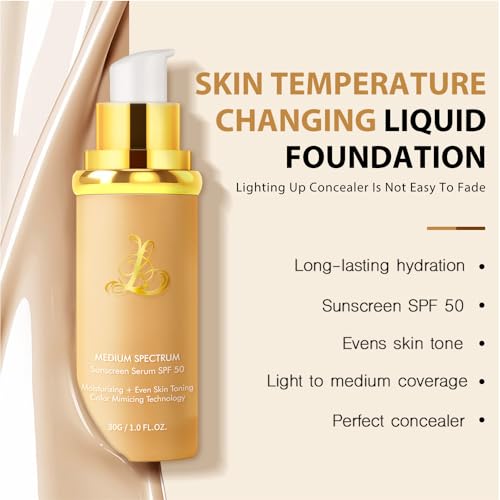 Color-Changing Foundation SPF 50 - 4-in-1 Liquid