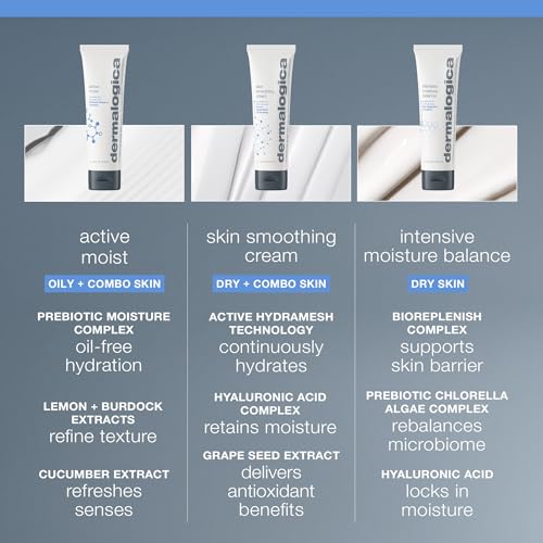 Dermalogica Skin Smoothing Cream, Face Moisturizer with Hyaluronic