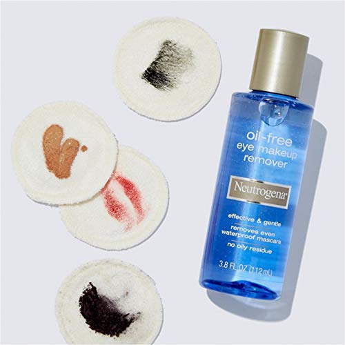 Neutrogena Oil-Free Eye Makeup Remover & Cleanser 3-Pack, Sensitive Skin