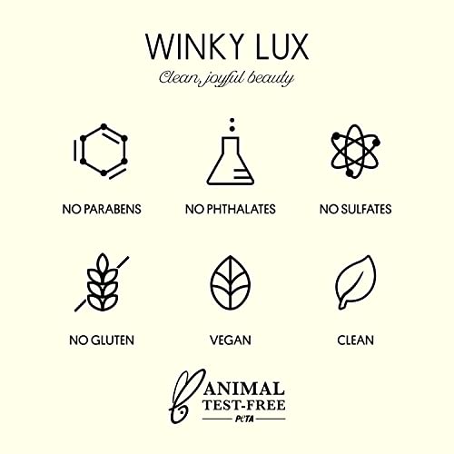 Winky Lux Wakey Wakey Hydrogel Eye Patches ? Cooling Under Eye Patches for Puffiness, Dark Circles & Bags, Infused with Caffeine, Vitamin C & Hyaluronic Acid