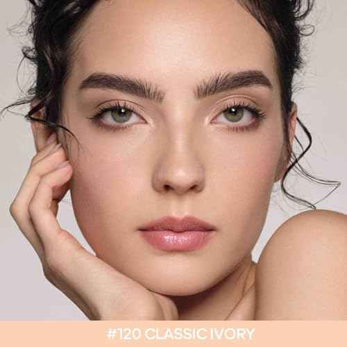 Skin Tint with SPF 40,24HR Tinted Mineral Sunscreen Serum with Zinc Oxide,Multi-use Tinted SPF Serum Foundation,Long Lasting Full Coverage Buildable Foundation-Classic Ivory, 1 Fl Oz