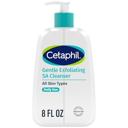 Cetaphil SA Gentle Exfoliating Face Wash, 8 fl oz