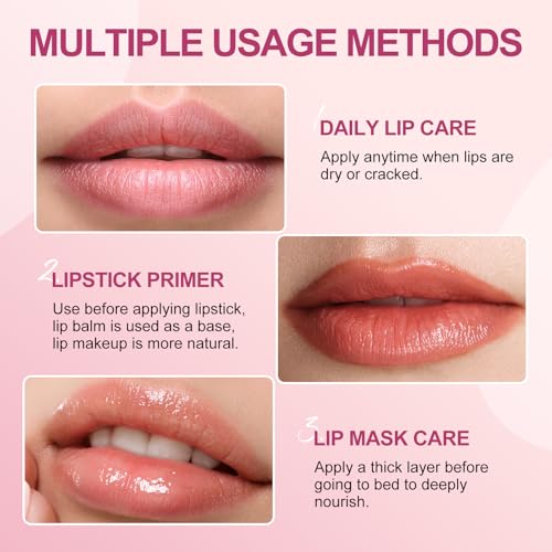 24-Pack Lip Balm Set, Moisturizing & Long-Lasting