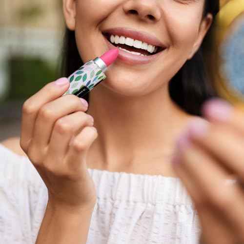 3PCS Lip Balm Holder Keychain Lip Gloss Keychain Holder Lipstick Holder Lip Balm Pouch Keychain Compatible with ChapStick, Burt's Bees, Christmas Stocking Stuffers