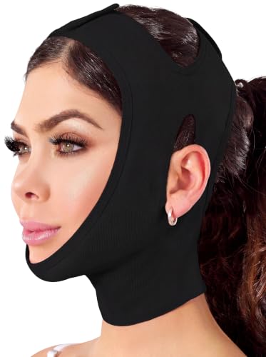 Shape Concept 301 Double Chin Strap | High Compression Neck Band