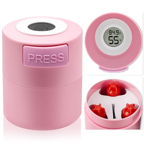 Eyelash Glue Storage Container with Thermometer | Lash Extensions