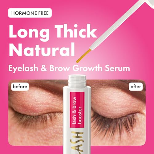 TOPLASH Eyelash Growth Serum - Longer, Thicker Lashes & Brows