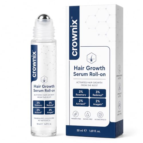 Crownix Hair Growth Roll-On Serum - Hair Regrowth & Scalp Treatment