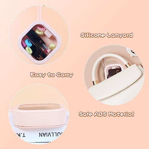 Portable Hair Tie Organizer for Accessories - Stackable & Wall-Mountable
