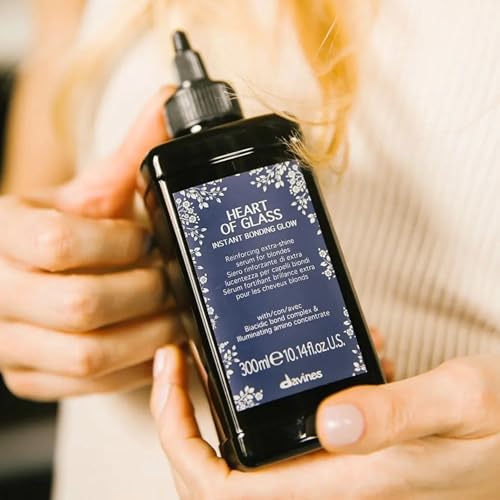 Davines Heart of Glass Bonding Serum for Blonde Hair 10.14 Fl Oz