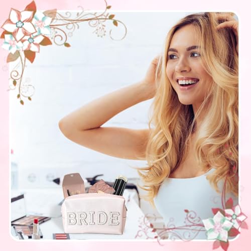 Bridal Emergency Kit with Makeup Bag - Wedding Day Survival Set for Bride