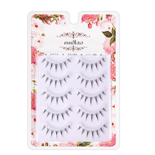 Manga Eyelashes - 5 Pairs Japanese Anime Style False Lashes