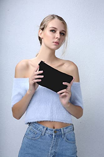 Deanfun Small Makeup Bag, Waterproof Cosmetic Pouch 8.65x5.35in