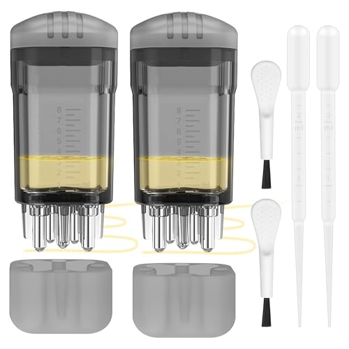 Minoxidil Applicator Set with Cleaning Brush & Dropper - 2 PCS