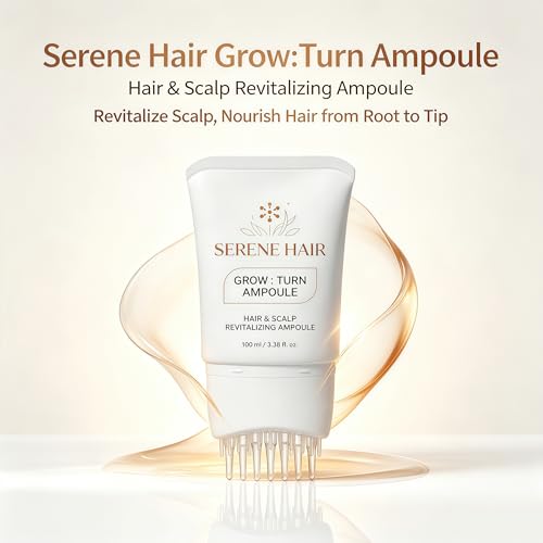 Serene Hair Revive Serum with Built-in Brush Applicator
