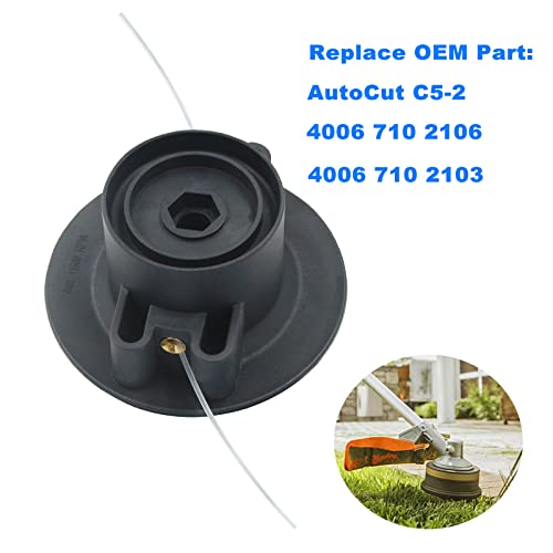 AILEETE C5-2 Trimmer Head for Stihl Weed Eaters FS38-FS50, FSE71
