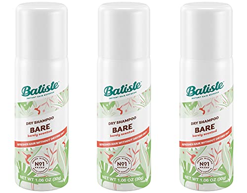 Batiste Bare Dry Shampoo Travel Size 1.06 oz (Pack of 3)