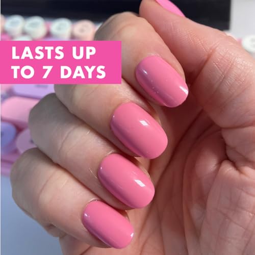 Olive & June Super Stick Press-On Nails, Taffy Pink, 32pc