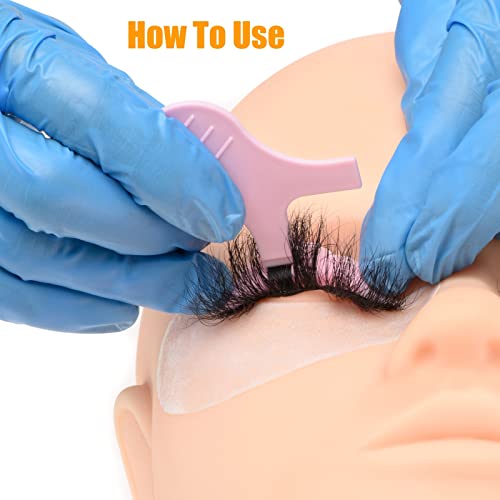 100 Pieces Pink Y Shape Lash Lift Brush, Eyelash Lift Perm Tools, Lash Separator and Tint Tool, Lash Lift Perm Applicators, Eyebrow Lash Perming and Tint Brush, Lash Lift and Perm Supplies