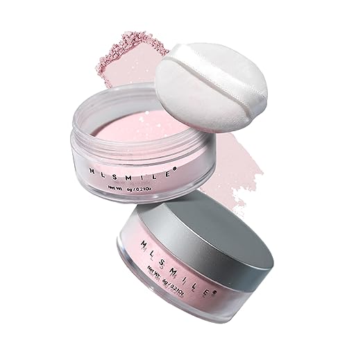 Pink Shimmer Setting Powder | Oil Control Loose Face Powder