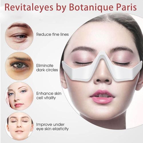 Red Light Eye Massager Glasses for Dark Circles & Puffiness