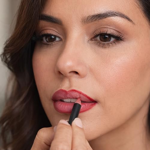 Mynena Orange Red Matte Lip Liner - 12-Hour Waterproof