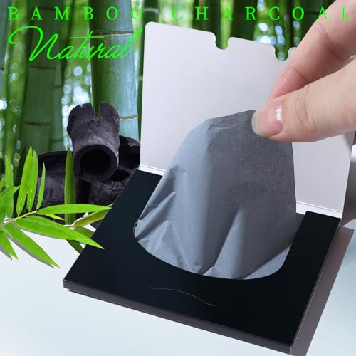 Teenitor Bamboo Charcoal Oil Blotting Papers 800 Count