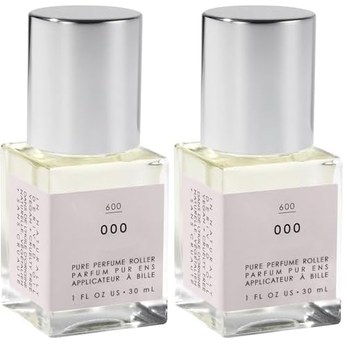 Le Monde Gourmand 000 Perfume Oil - 1 fl oz (30ml) - Woody and Fresh, Sophisticated, Warm Fragrance Notes (Pack of 2)