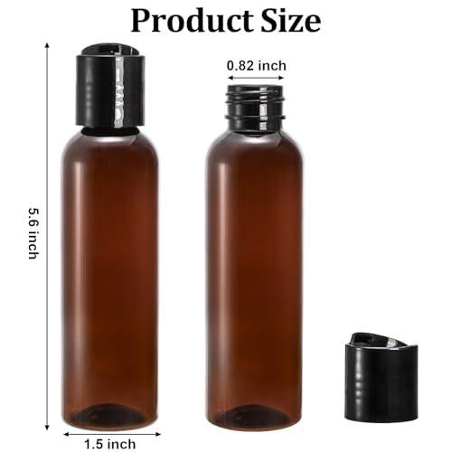 Bekith 30 Pack 4oz Travel Bottles, Leakproof Squeeze Containers