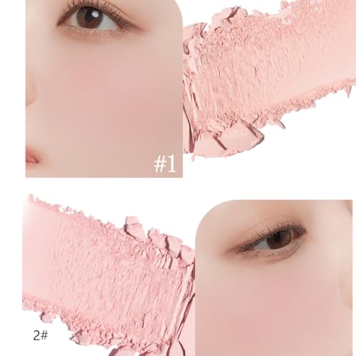 Nude Pink Eyeshadow Palette - 9 Pigmented Shades, Waterproof