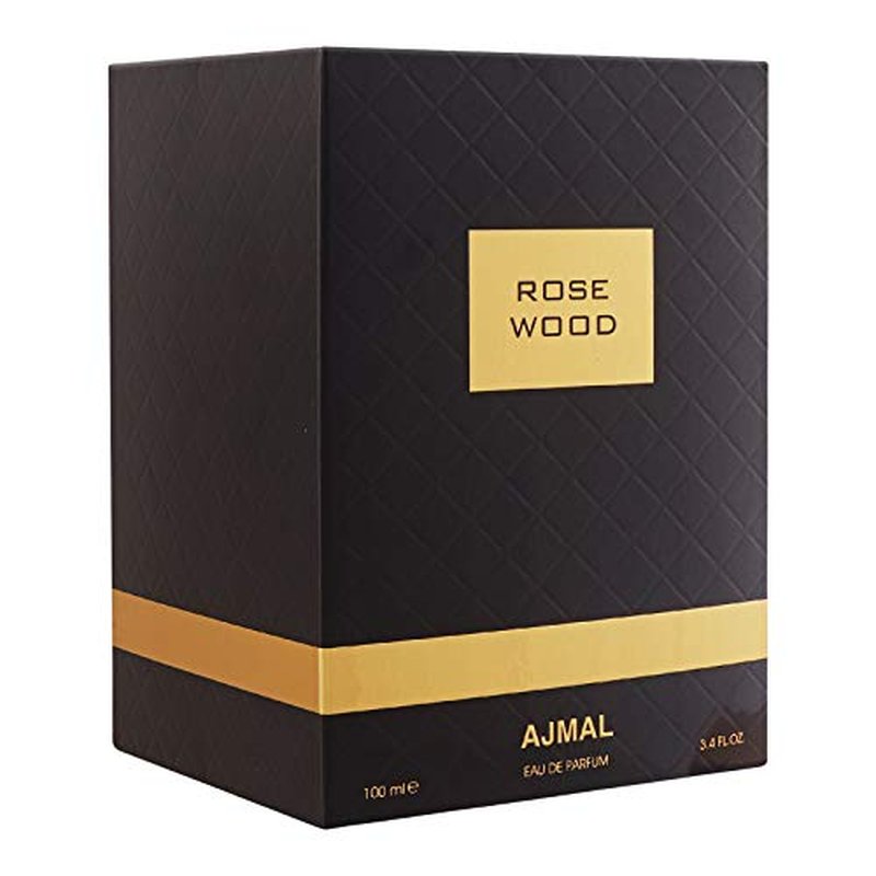 Ajmal Rose Wood Eau De Parfum - Unisex Floral Woody Fragrance 100ml
