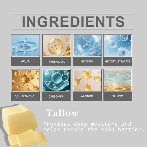 Men's Rejuvenating Tallow Balm - Deep Moisturizer for Skin