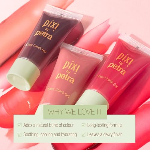 Pixi Sheer Cheek Gel Blush in Flushed - 0.45 Fl Oz