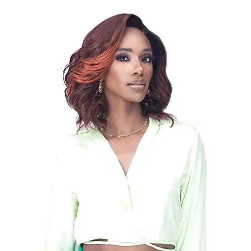 BOBBI BOSS 13x4 HD Transparent Glueless Deep Lace Wig MLF259 Aimee (HL350/33), 1.0 Count