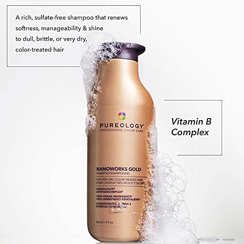 Pureology Nanoworks Gold Shampoo for Dry Color-Treated Hair