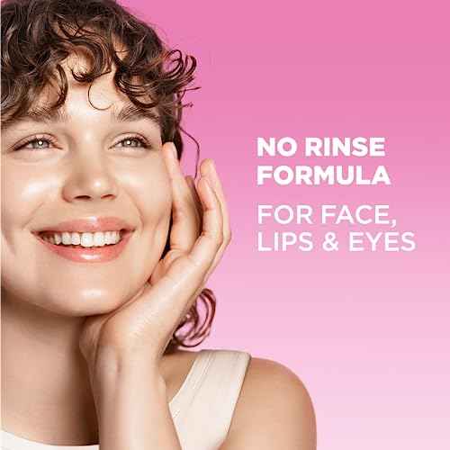 Garnier Micellar Water with Rose Water and Glycerin, Hydrating Facial Cleanser & Makeup Remover, For All Skin Types, Vegan, Cruelty Free, 13.5 Fl Oz (400mL), 1 Count