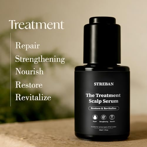 STREBAN Professional Hair Serum Bundle - Day & Night Repair System