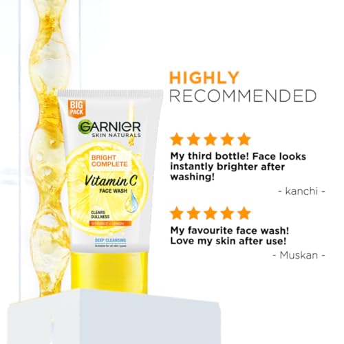 Garnier Light Face Wash 100g