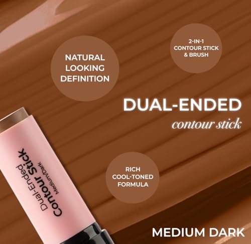 MCoBeauty Dual-Ended Contour Stick Medium to Dark
