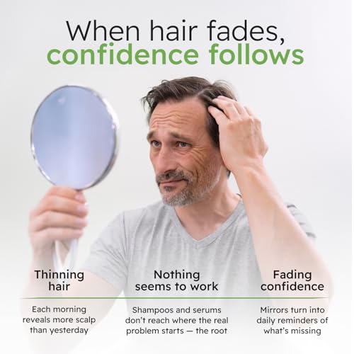Alphainfuse Hair Serum for Men – Ginseng & Eclipta Formula