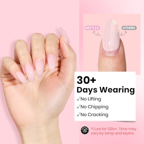 Beetles Builder Gel Nail Kit - 3 Colors Hard Gel Extensions