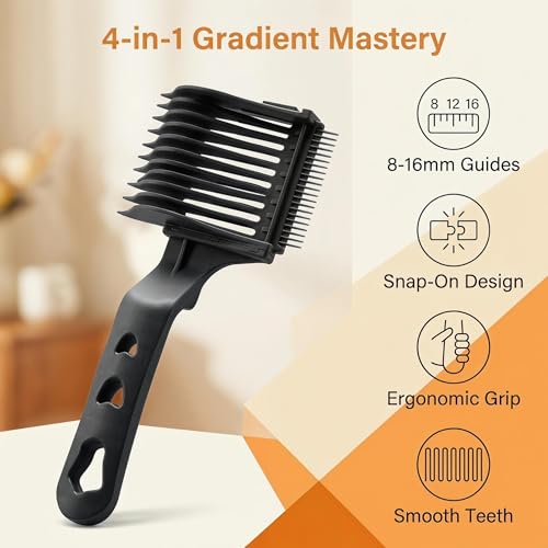 4-in-1 Fade Comb Set for Wahl & Andis Clippers