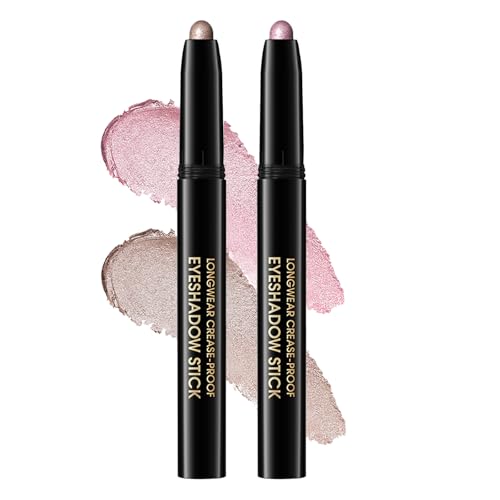 Chifure Eyeshadow Stick - Waterproof Shimmer & Matte (2 Pack)