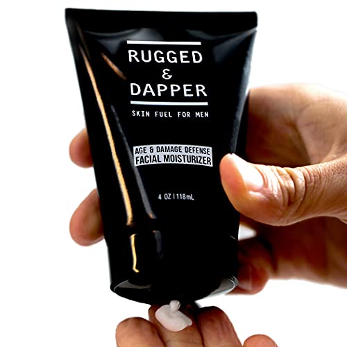 RUGGED & DAPPER Face Moisturizer and Facial Treatment Mask with Natural & Organic ingredients