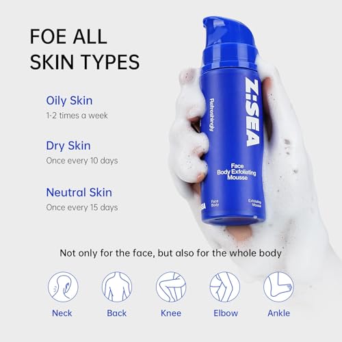 Z:SEA Refreshing Cleanser Gel, Hydrating Moisturizing Facial Cleanser with Hyaluronic Acid, Gentle Daily Foaming Face Wash, PH Balancing, Hypoallergenic Gel Cleanser for All Skin Types, 3.72 fl oz
