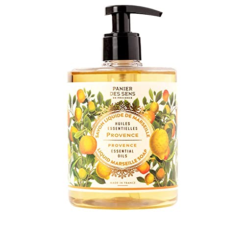 Panier des Sens ? Provence Foaming Liquid Hand Wash & Moisturizing Hand Cream ? Hand Soap and Lotion Set - with Coconut Oil, Shea Butter ? French Hand Care ? Gentle Formula ? 97% Natural Ingredients