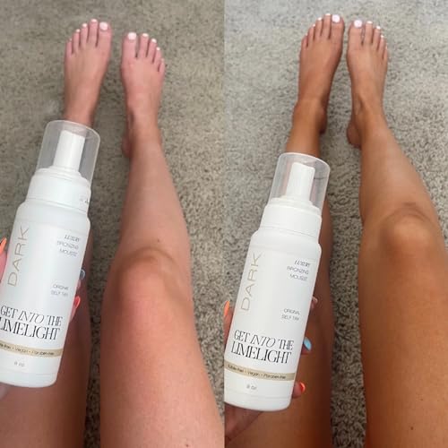 Dark Sunless Tanning Mousse