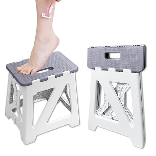 Folding Shower Stool for Shaving Legs | Waterproof