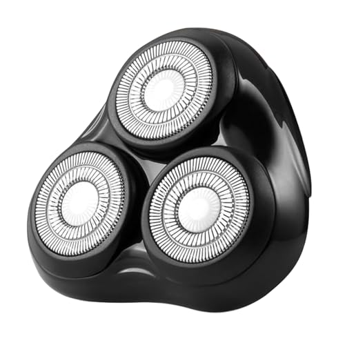 Black Rotary Shaver Replacement Head Compatible with Remington Series - Easy Install