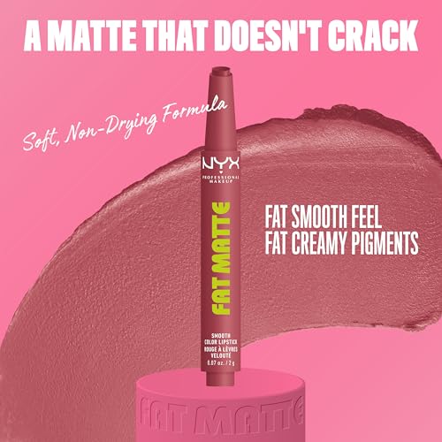 NYX Fat Matte Lipstick - Blush Blanket (Mauve)